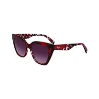 liu jo lj784s lunettes de soleil, rouge/noir (620), 53 cm mixte