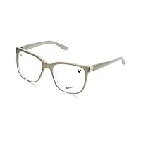 nike référence : 7166 lunettes de soleil, 081 milky french grey laminate, 53 cm mixte