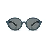 komono lele jr. lunettes de soleil rondes pour enfants en pierre avec protection uv et lentilles résistantes aux rayures, pour bébés, tout-petits, filles et garçons unisexes âgés de 1 à 2 ans