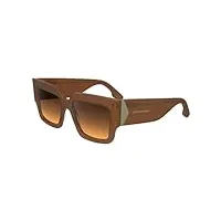 victoria beckham vb667s lunettes de soleil, caramel (240), 53 cm mixte