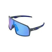 gamswild wj4024 lunettes de soleil pour enfants (5-12 ans) lunettes de sport, lunettes de vélo, lunettes de ski super légères, lunettes adolescentes lunettes filles enfants | vert | violet | bleu |