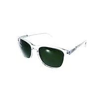 vuarnet - lunettes de soleil belvedere 1618/0020 translucide verre minéral pure grey