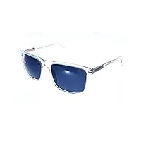 vuarnet - lunettes de soleil belvedere 1619/0012 translucide, verre minéral polarisé blue polar