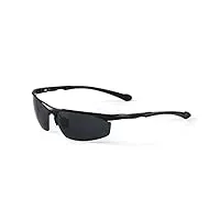 yyufttg lunette de soleil homme lunettes de soleil polarisées hommes anti-reflets lentille aluminium magnésium cadre sun verres conduite de lunettes for le sport de pêche (color : c2)