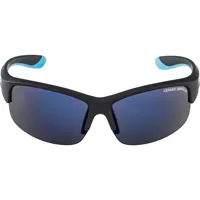 alpina flexxy youth hr mirrored polarized sunglasses noir blue mirror/cat3