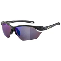 alpina twist five hr s hm+ mirrored polarized sunglasses noir hicon blue mirror/cat3