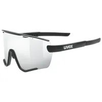 uvex sportstyle 236 set mirror sunglasses noir mirror silver/cat3 + clear/cat0