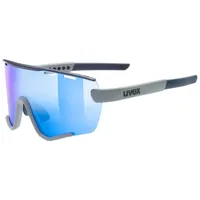 uvex sportstyle 236 set mirror sunglasses gris mirror blue/cat3 + clear/cat0