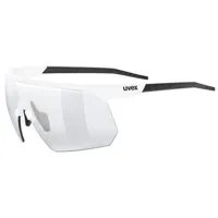 uvex pace one variomatic photochromic sunglasses clair variomatic litemirror silver/cat1-3