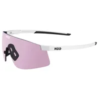 koo photochromic sunglasses blanc photochromic pink mirror/cat1-3