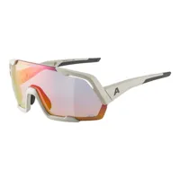 alpina rocket qv sunglasses clair quattroflexvarioflex rainbow mirror/cat1-3