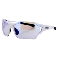 uvex sportstyle 803 race vm mirror sunglasses blanc lite mirror blue/cat1-3
