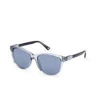 skechers se6296 sunglasses bleu  homme