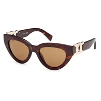 tods to0380 sunglasses marron  homme