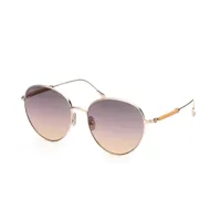 tods to0303 sunglasses doré  homme