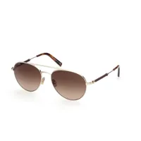 tods to0304 sunglasses doré  homme