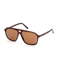 tods to0328 sunglasses marron  homme