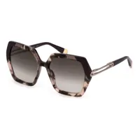 furla sfu684 sunglasses  brown gradient pink / cat3 homme