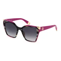 furla sfu686v sunglasses rose smoke gradient / cat3 homme
