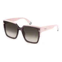 furla sfu695 sunglasses  brown gradient pink / cat3 homme