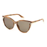 furla sfu783 sunglasses beige brown / cat2 homme