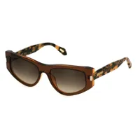 just cavalli sjc034 sunglasses marron brown gradient / cat3 homme