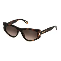 just cavalli sjc034 sunglasses  brown gradient / cat3 homme