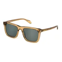 just cavalli sjc035 sunglasses beige grey/green / cat2 homme