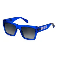 just cavalli sjc038 sunglasses bleu smoke gradient smoke / cat3 homme