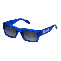 just cavalli sjc039 sunglasses bleu smoke gradient smoke / cat3 homme