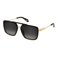 just cavalli sjc040 sunglasses noir smoke gradient / cat3 homme