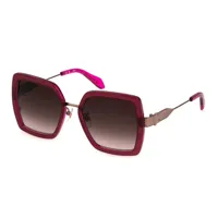just cavalli sjc041 sunglasses rouge brown gradient / cat3 homme