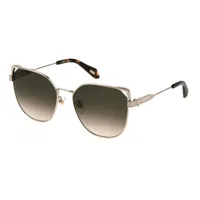 just cavalli sjc042 sunglasses doré brown gradient brown / cat2 homme