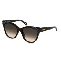 just cavalli sjc043v sunglasses marron brown gradient brown / cat2 homme
