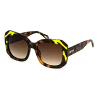 just cavalli sjc085 sunglasses  brown gradient / cat3 homme