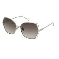 nina ricci snr360 sunglasses  brown gradient / cat2 homme