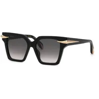 roberto cavalli src002m sunglasses noir smoke gradient / cat3 homme