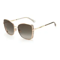 jimmy choo alexiss59ddbh sunglasses rose brown homme
