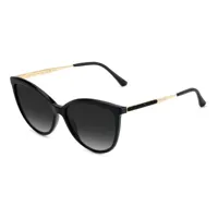 jimmy choo belinda-s-807 sunglasses noir black homme