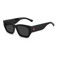 jimmy choo cami-s-807 sunglasses noir black homme