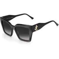 jimmy choo elenigs53kb79 sunglasses noir grey homme