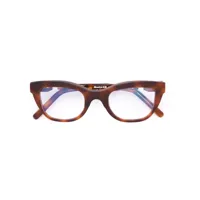 kuboraum lunettes de vue maske k20 - marron