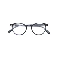 tom ford eyewear lunettes de vue à monture ronde - noir
