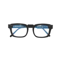 kuboraum lunettes de vue à monture carrée - noir