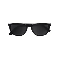 persol square frame sunglasses - noir