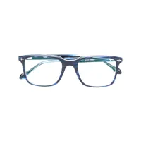 matsuda lunettes de soleil à monture carrée - bleu