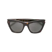 saint laurent eyewear new wave 214 kate sunglasses - noir