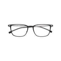 boss lunettes de vue à monture carrée - noir