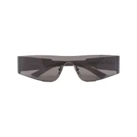 balenciaga eyewear lunettes de soleil à monture géométrique - noir