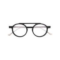 thierry lasry lunettes de vue à monture ronde - noir